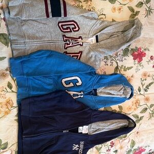 GAP and Yankees Hoodies Set